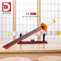 Thumbnail for Building Blocks Movie Creative MOC Demon Slayer Nichirin Sword Bricks Toy Construction Set Toys - 11