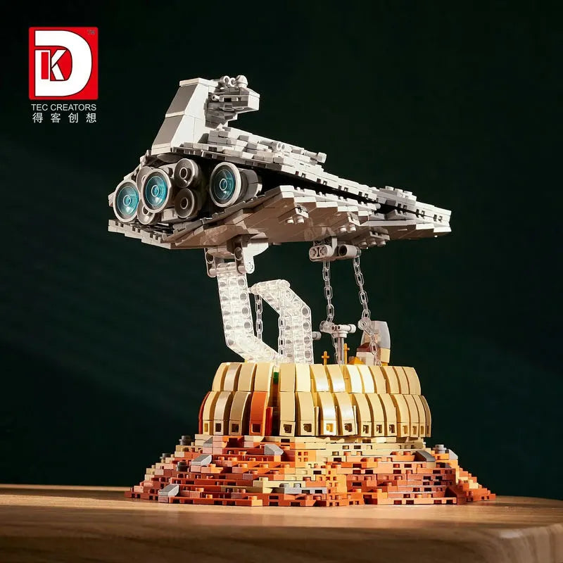 Building Blocks Star Wars MOC 7010 The Empire Over Jedha Bricks Toys - 4