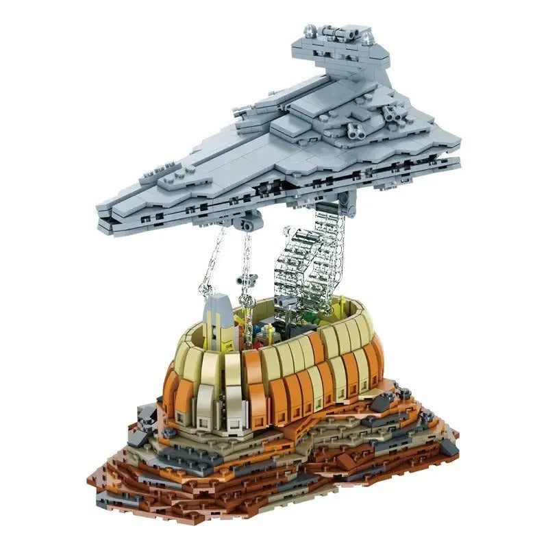 Building Blocks Star Wars MOC 7010 The Empire Over Jedha Bricks Toys - 1