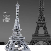 Thumbnail for Building Blocks Block MOC Paris Eiffel Tower Bricks Toy 20001 - 2