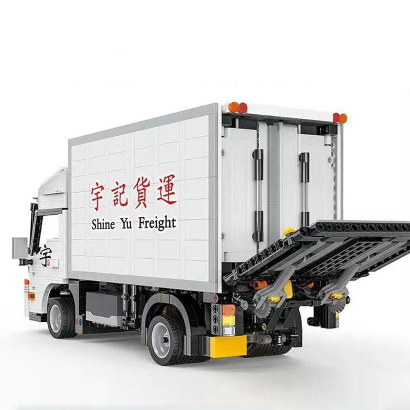 Building Blocks Medium City Truck With Tail Lift RC APP Bricks Toys MOC 22010 Construction Set Toys - 2