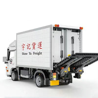 Thumbnail for Building Blocks Medium City Truck With Tail Lift RC APP Bricks Toys MOC 22010 Construction Set Toys - 2