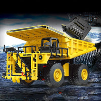 Thumbnail for Building Blocks MOC 22005 APP RC Heavy City Dump Truck Bricks Toy Construction Set Toys - 6