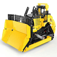 Thumbnail for Building Blocks MOC APP Motorized RC Bulldozer Truck Bricks Toy 22011 - 4
