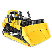 Thumbnail for Building Blocks MOC APP Motorized RC Bulldozer Truck Bricks Toy 22011 - 1