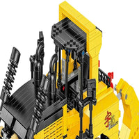 Thumbnail for Building Blocks MOC APP Motorized RC Bulldozer Truck Bricks Toy 22011 - 3