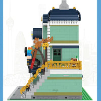 Thumbnail for Building Blocks MOC City Street Creator Expert Music Shop Bricks Toy - 5