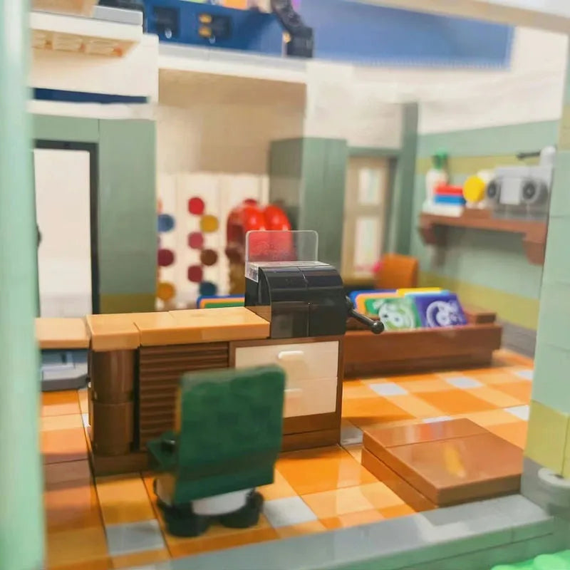 Building Blocks MOC City Street Creator Expert Music Shop Bricks Toy - 11