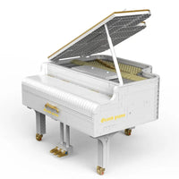 Thumbnail for Building Blocks MOC Expert APP RC Dream White Piano Bricks Toys - 10