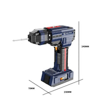Thumbnail for Building Blocks MOC Expert Motorized Electric Drill Bricks Kids Toys - 3