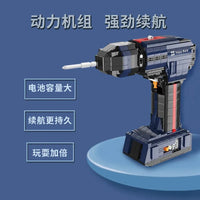 Thumbnail for Building Blocks MOC Expert Motorized Electric Drill Bricks Kids Toys - 4