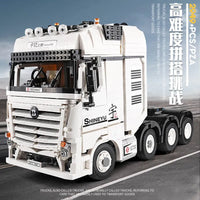 Thumbnail for Building Blocks MOC Heavy Container Truck Arocs Bricks Toys QC007 - 20
