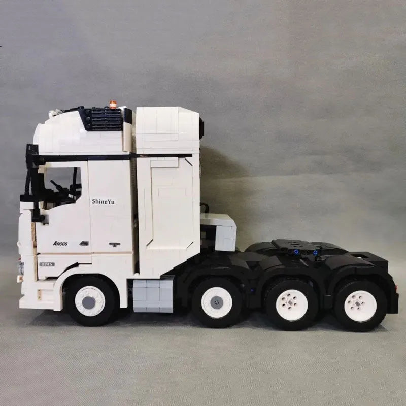 Building Blocks MOC Heavy Container Truck Arocs Bricks Toys QC007 - 11