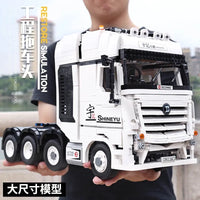 Thumbnail for Building Blocks MOC Heavy Container Truck Arocs Bricks Toys QC007 - 19