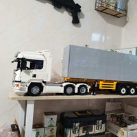 Thumbnail for Building Blocks MOC Heavy Container Truck Arocs Bricks Toys QC007 Construction Set Toys - 16