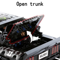 Thumbnail for Building Blocks MOC Mustang Hoonicorn V2 Classic Racing Car Bricks Toy QC005 - 5