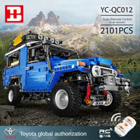 Thumbnail for Building Blocks MOC Off Road Toyota FJ40 SUV Bricks Toys QC012 - 3