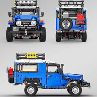 Thumbnail for Building Blocks MOC Off Road Toyota FJ40 SUV Bricks Toys QC012 - 9