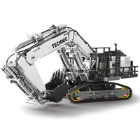 Thumbnail for Building Blocks MOC RC APP City Mining Excavator Truck Bricks Toys Construction Set Toys - 3