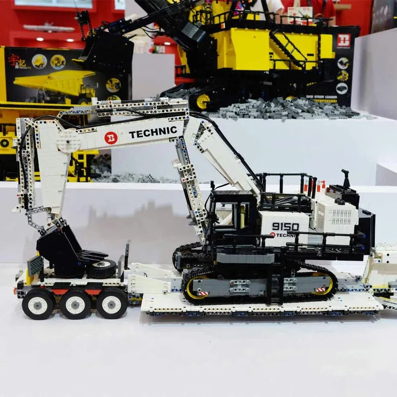 Building Blocks MOC RC APP City Mining Excavator Truck Bricks Toys Construction Set Toys - 8