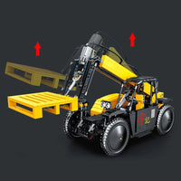 Thumbnail for Building Blocks MOC RC APP Motorized Lift Forklift Truck Bricks Toys Construction Set Toys - 8
