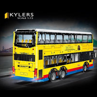 Thumbnail for Building Blocks MOC RC Motor Double Decker Bus Bricks Toys QC015 - 3