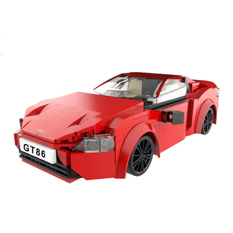 MOC RC Toyota GT86 Classic Sports Car Building Blocks