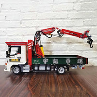 Thumbnail for Building Blocks Tech MOC APP Motorized Crane Lorry RC Truck Bricks Toy Construction Set Toys - 20