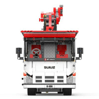 Thumbnail for Building Blocks Tech MOC APP Motorized Crane Lorry RC Truck Bricks Toy - 15