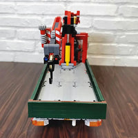 Thumbnail for Building Blocks Tech MOC APP Motorized Crane Lorry RC Truck Bricks Toy Construction Set Toys - 5