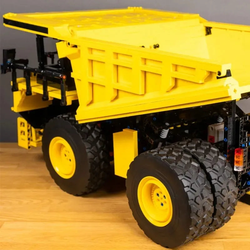 Building Blocks Tech MOC APP Motorized RC Dump Truck Bricks Toy 22005 - 10