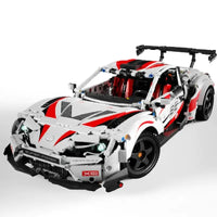 Thumbnail for Building Blocks Tech MOC Toyota GT86 Classic Sports Car Bricks Toy 23002 Construction Set Toys - 6