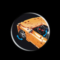 Thumbnail for Building Blocks Tech MOC Toyota Supra A80 Classic Sports Car Bricks Toy QC018 - 7