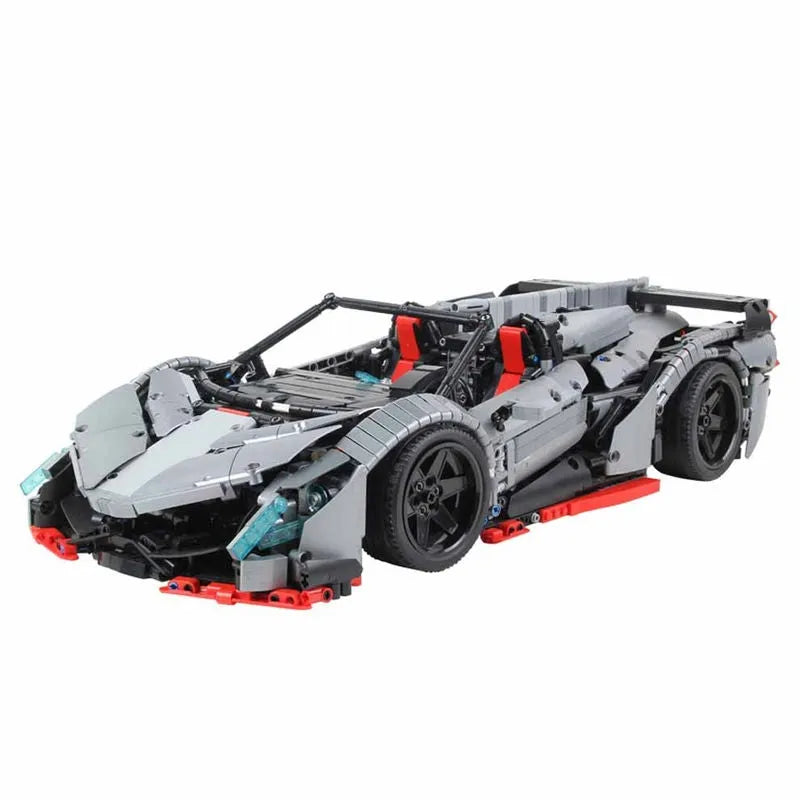Building Blocks Tech MOC XQ1003 Lambo Veneno Roadster Racing Car Bricks Toys Construction Set Toys - 1