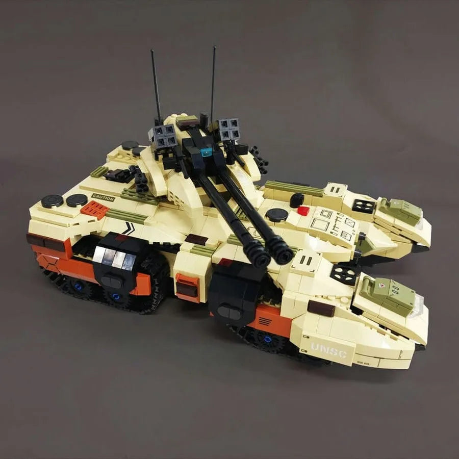 Building Blocks Army MOC Military M850 Grizzly Tank Bricks Toy - 7