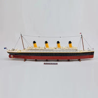 Thumbnail for Building Blocks Building Block MOC RMS The Titanic Steam Ship Boat Bricks Toys - 4