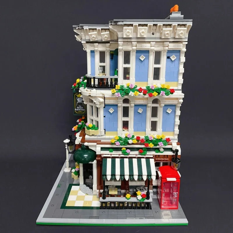 Building Blocks Building Blocks City Street The Queen Bricktoria Pub Bricks Toy Construction Set Toys - 11