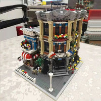 Thumbnail for Building Blocks Expert City Street Police Station Brick Kids Toy - 3