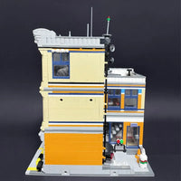 Thumbnail for Building Blocks Expert City Street Police Station Brick Kids Toy - 10