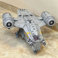 Thumbnail for Building Blocks Building Blocks MOC 60088 Star Wars UCS Razor Crest Bricks Toys - 10