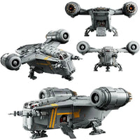 Thumbnail for Building Blocks Building Blocks MOC 60088 Star Wars UCS Razor Crest Bricks Toys - 1