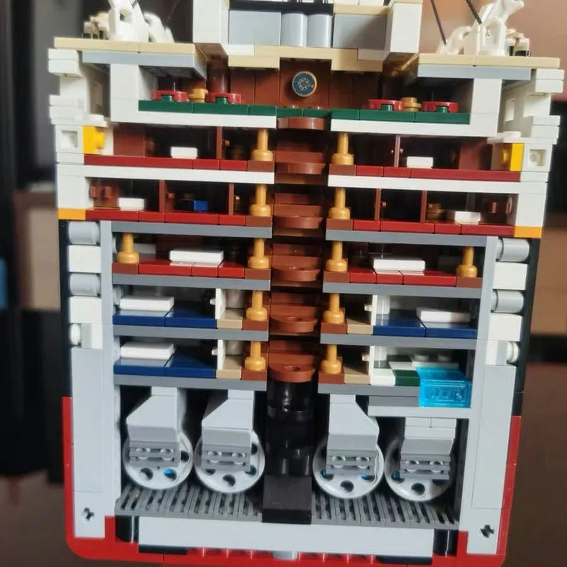 Building Blocks MOC RMS Titanic Steam Ship Boat Bricks Toys - 10