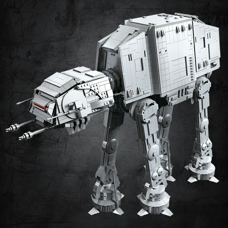 Building Blocks Building Blocks MOC Star Wars AT-AT Heavy Walker Robot Bricks Toy - 3