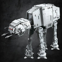 Thumbnail for Building Blocks Building Blocks MOC Star Wars AT-AT Heavy Walker Robot Bricks Toy - 3