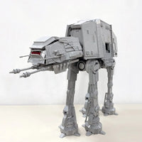 Thumbnail for Building Blocks Building Blocks MOC Star Wars AT-AT Heavy Walker Robot Bricks Toy - 7