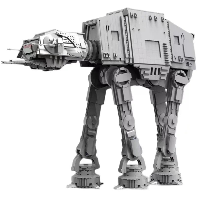 Building Blocks Building Blocks MOC Star Wars AT-AT Heavy Walker Robot Bricks Toy - 1