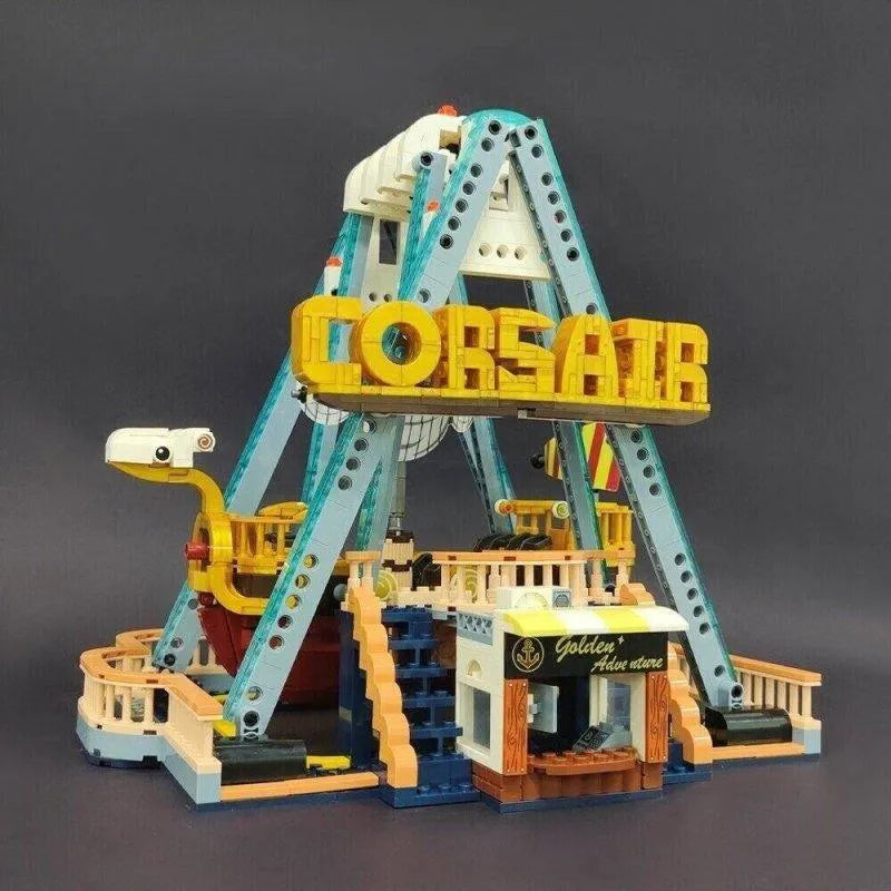 Building Blocks MOC Under Water Corsair Ship Bricks Toys - 2