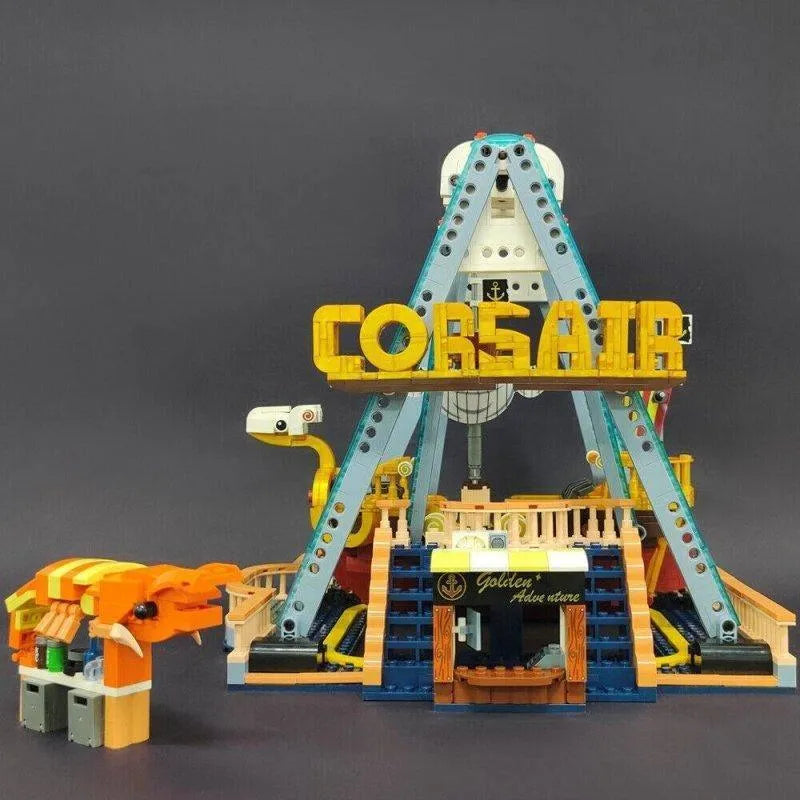 Building Blocks MOC Under Water Corsair Ship Bricks Toys - 1