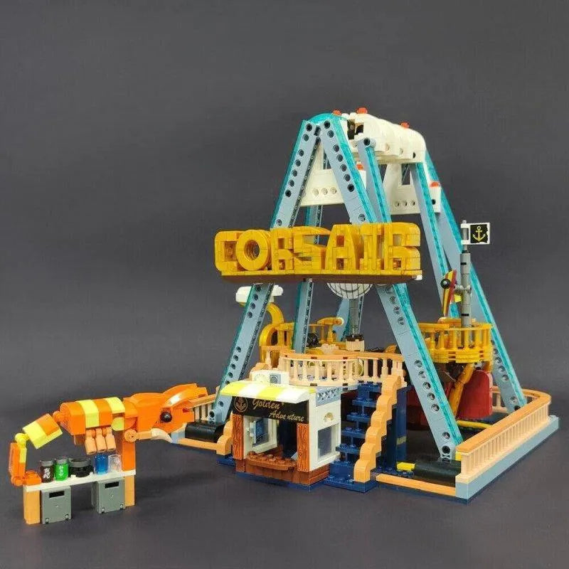 Building Blocks MOC Under Water Corsair Ship Bricks Toys - 3