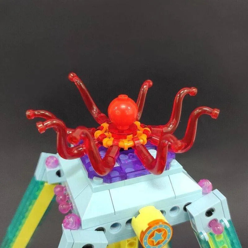 Building Blocks Under Water Octopus Tornado Bricks Toys - 4